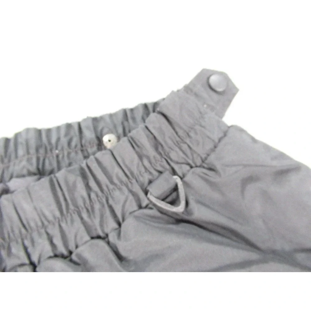 Columbia Rain Pants Men Medium Black Elastic Adjustable Pocket 28x29 Vintage 90s